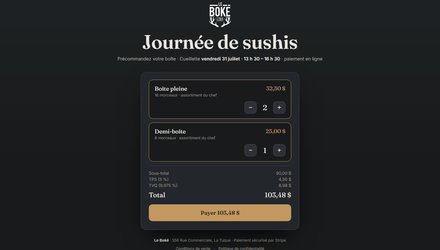 Le Boké, restaurant : commande et paiement en ligne Le Boké, restaurant : commande et paiement en ligne